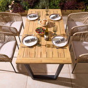 Oslo 4 Seat Dining Set